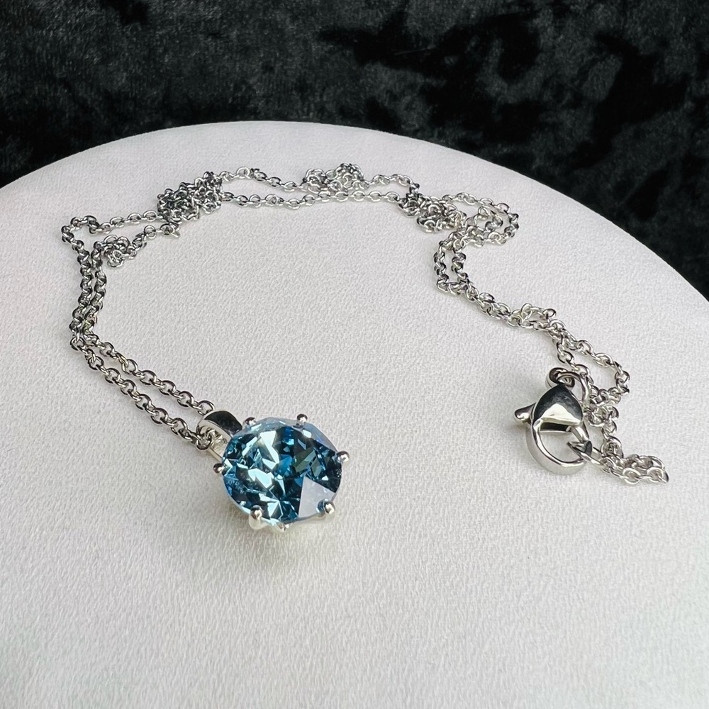Sterling Silver Swarovski Crystal Necklace